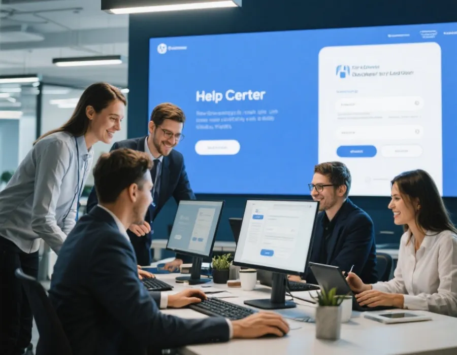 客服中心服務說明示意圖