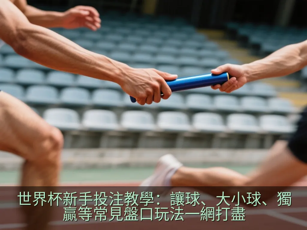 世界杯新手投注教學：讓球、大小球、獨贏等常見盤口玩法一網打盡