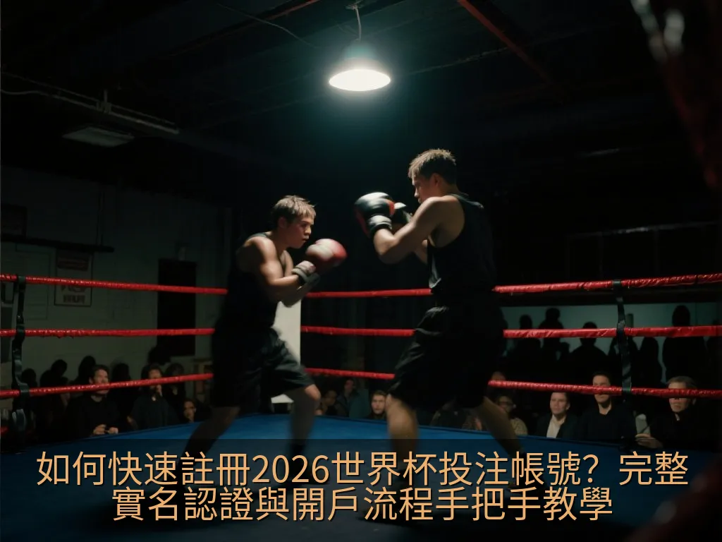 如何快速註冊2026世界杯投注帳號？完整實名認證與開戶流程手把手教學